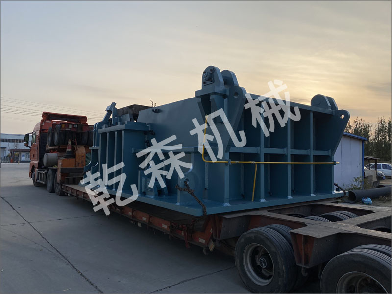 3000马力废钢破碎线陆续发货安徽亳州