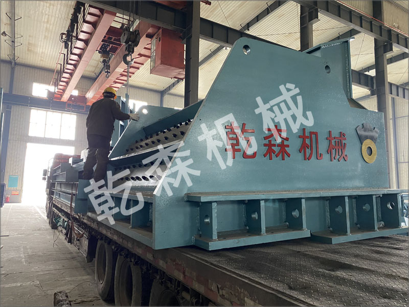 3000马力废钢破碎线陆续发货安徽亳州