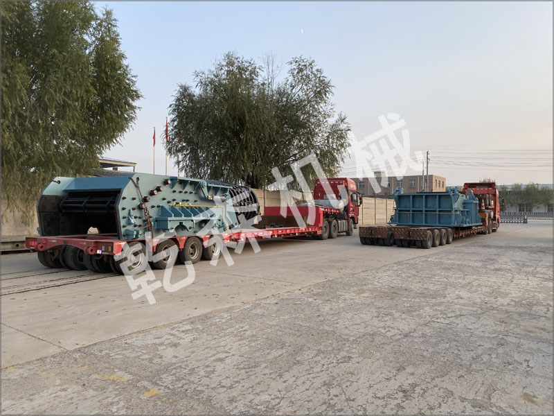 3000马力废钢破碎线陆续发货安徽亳州