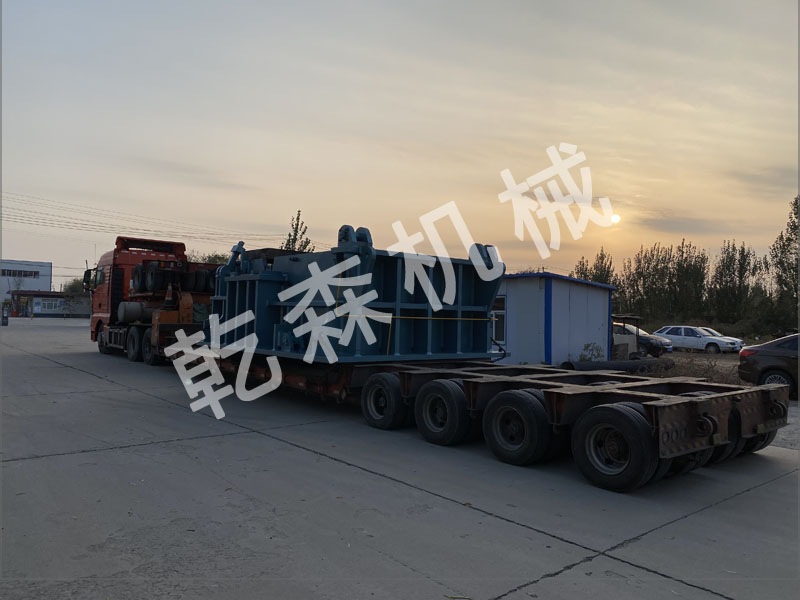 3000马力废钢破碎线陆续发货安徽亳州