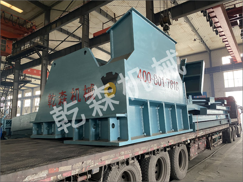 3000马力废钢破碎线陆续发货安徽亳州