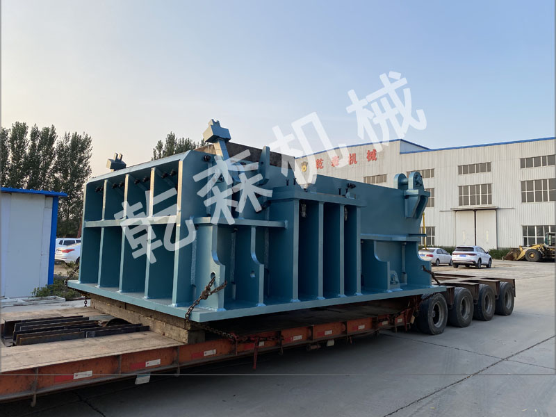 3000马力废钢破碎线陆续发货安徽亳州