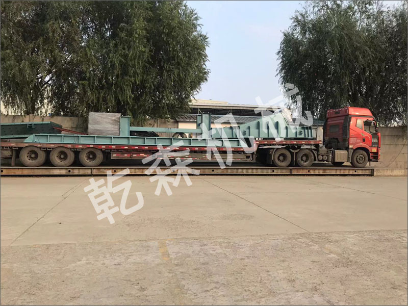 3000马力废钢破碎线陆续发货安徽亳州